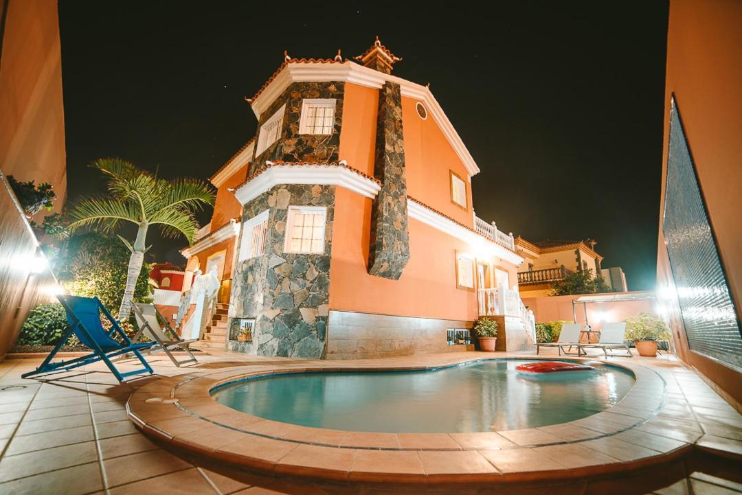 Villa Morada Sonneland Con Piscina Privada Climatizada Maspalomas  Exterior foto