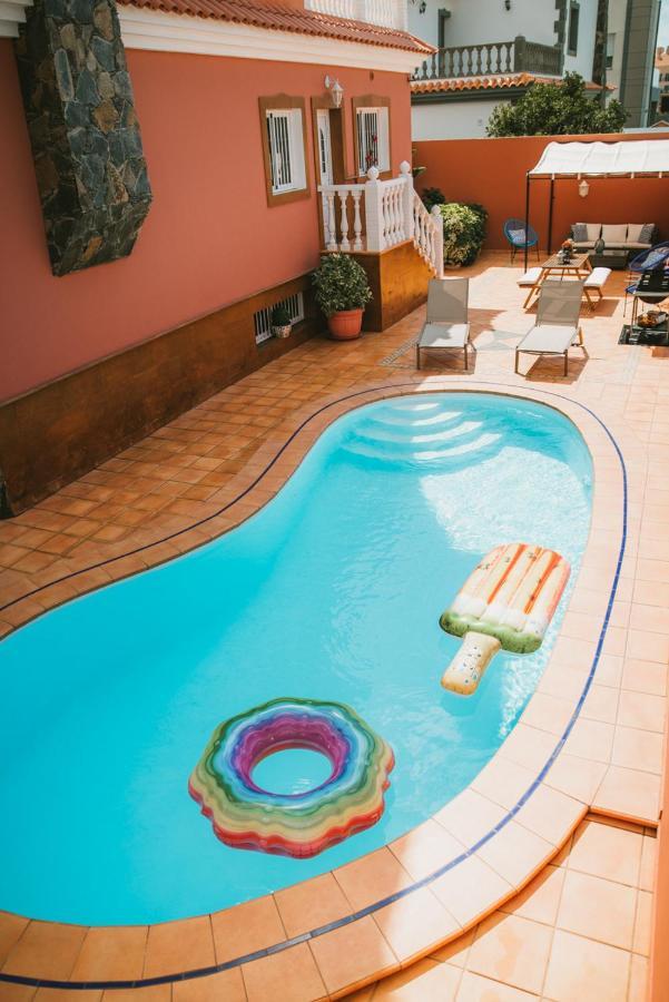 Villa Morada Sonneland Con Piscina Privada Climatizada Maspalomas  Exterior foto